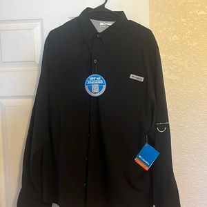 Columbia PFG Fishing shirt spf 40 New